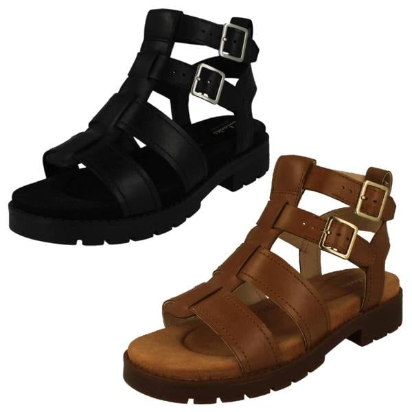 Clarks Ladies Clarks Gladiator Sandals Orinoco Cove