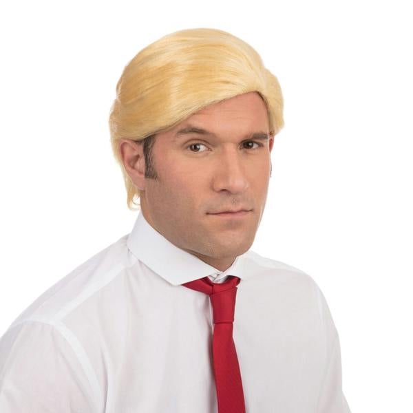 Bristol Novelty Mens Mr President Wig - Blonde - 