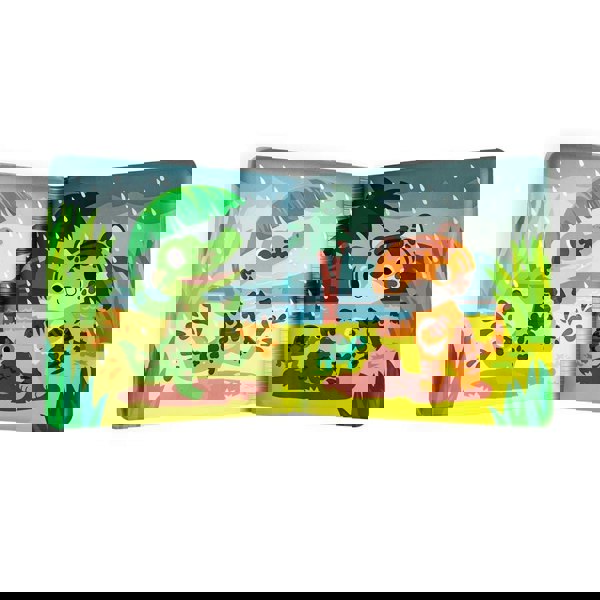 Tiger Tribe Bath Book - Messy Jungle