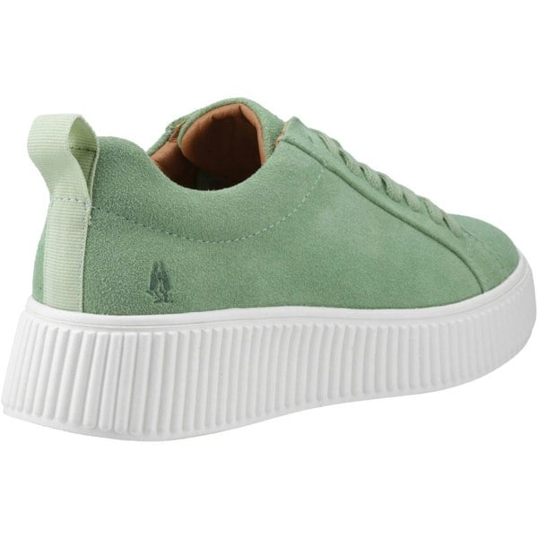 Hush Puppies Harlow Suede Suede Women's Green Trainers