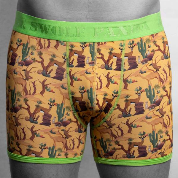 SWOLE PANDA Bamboo Boxers - Savannah