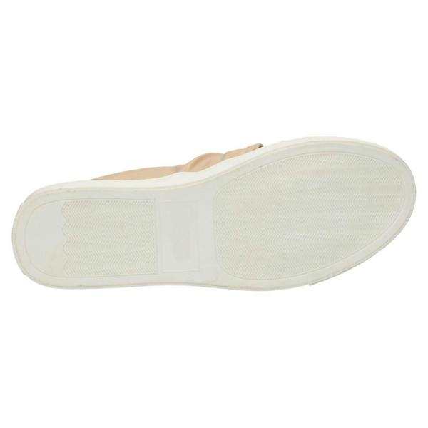 Spot On Ladies Spot On Twist Vamp Slip On Plimsolls