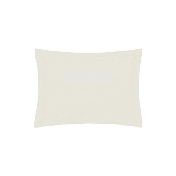 Belledorm Easycare Percale Oxford Pillowcase - Ivory