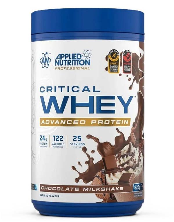 Applied Nutrition Critical Whey, Chocolate Milkshake (EAN 5056555211199) - 825g
