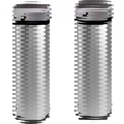 GlamHaus Motion Sensor Bin, 50L For Kitchen, Soft Close With Supplied Power Adaptor Or Battery Operated