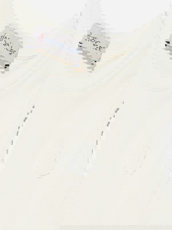 Moncler Enfant Girls Colourblock Dress in Navy