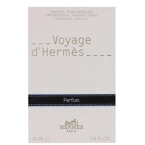 Hermes Hermès Voyage d'Hermès Pure Perfume Refillable Natural Spray 35ml