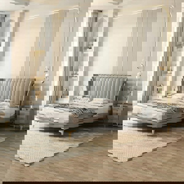 Aisha Floating Bed, King Size, ,Super King Size, No Storage-Rit Concept-Rit Concept