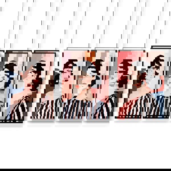 Frames Living Room | Set of 3 Boho Women Wall art Prints