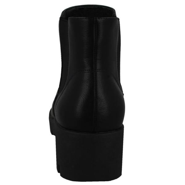Spot On Ladies Spot On Chunky Ankle Boots F50986