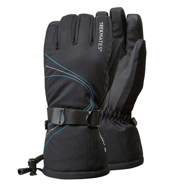 Trekmates Ladies Waterproof Insulated DRY Shield Winter Ski Gloves with Touchscreen Grip