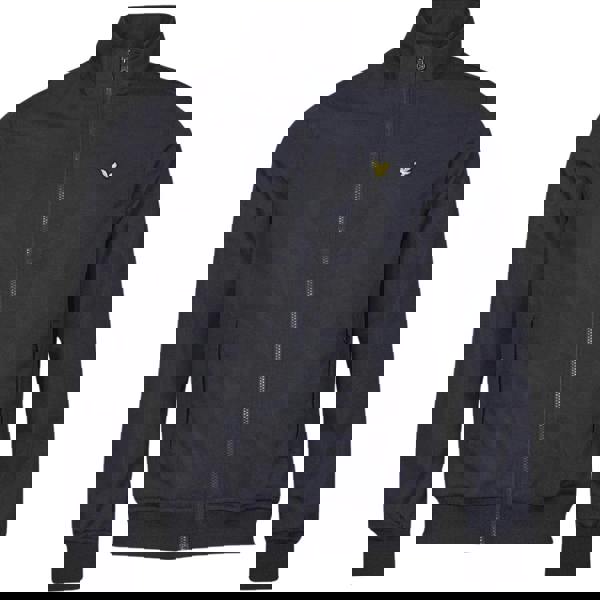 Lyle & Scott Mesh Backd Funnel Neck Jkt Navy Blue XS