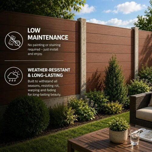 Nicoman Composite Fence Panels and Inserts