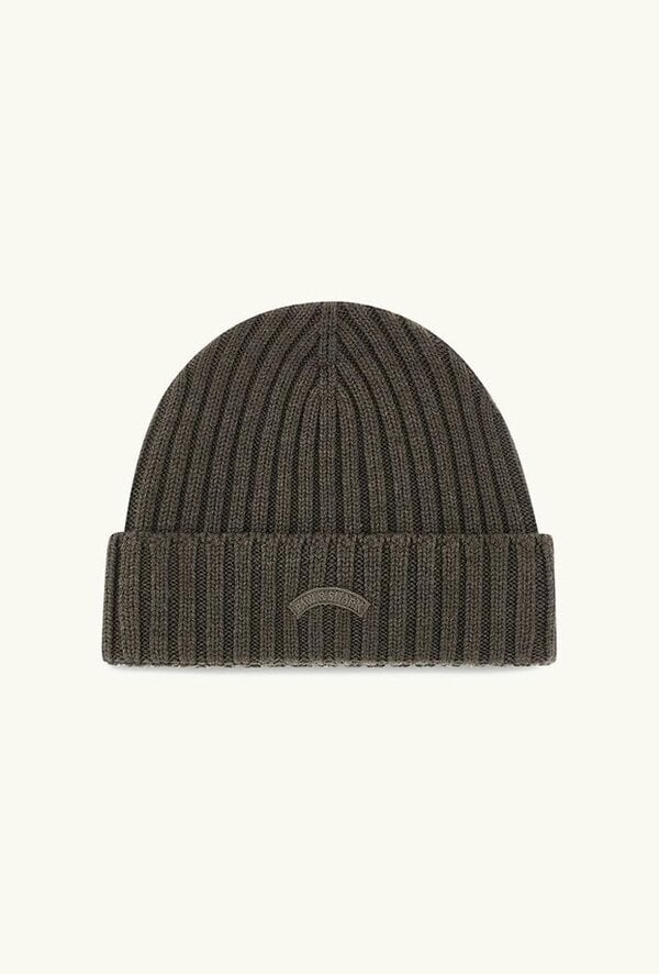 Paul & Shark Wool Beanie - One Size - Mocha