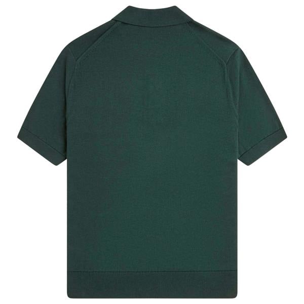 Fred Perry Cotton Knitted Polo Shirt