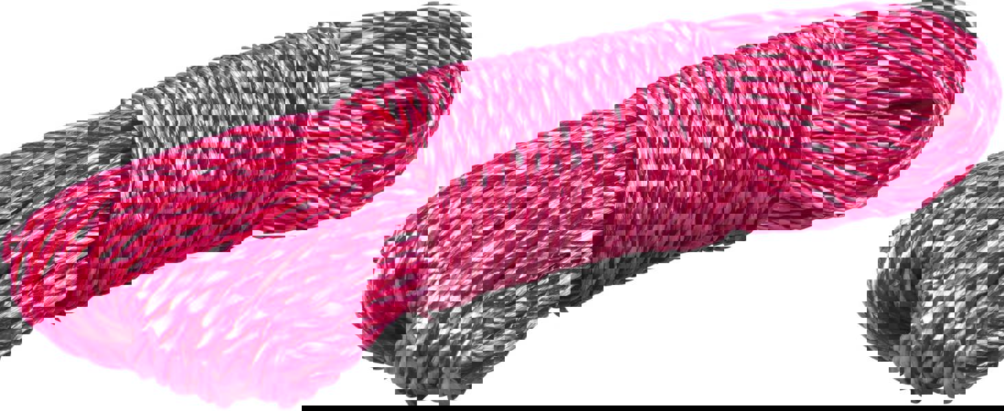 St Helens Clothes/Washing Line Rope 20m Length Red