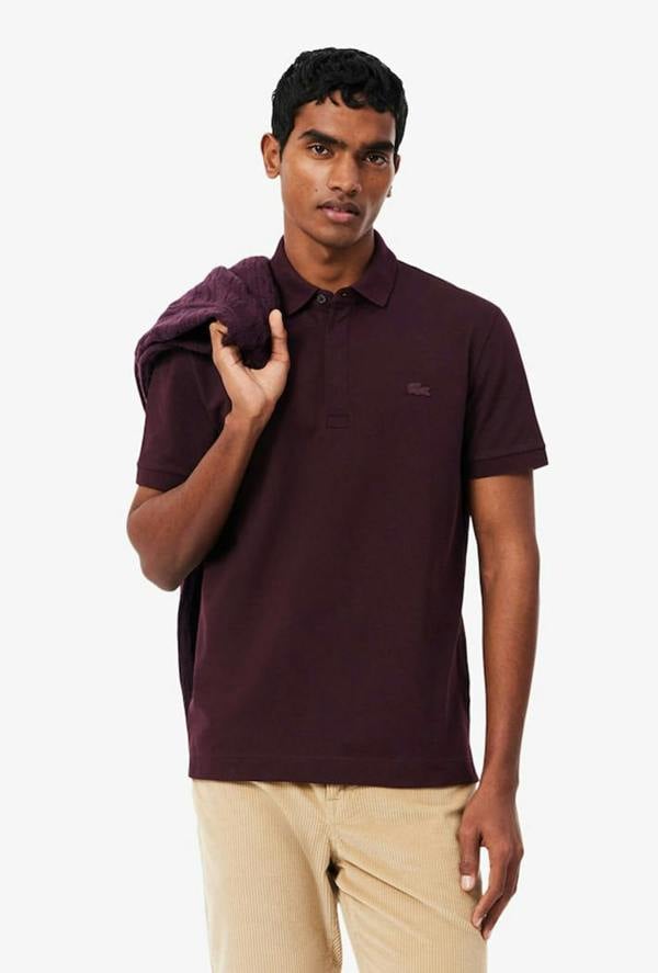 Lacoste Regular Fit Paris Stretch Piqué Polo Shirt