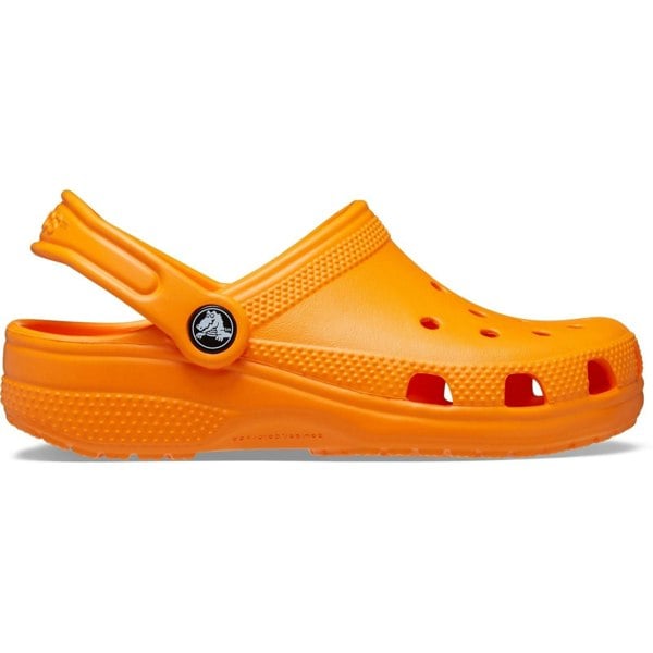 Crocs Classic Thermoplastic Orange Zing Loafers