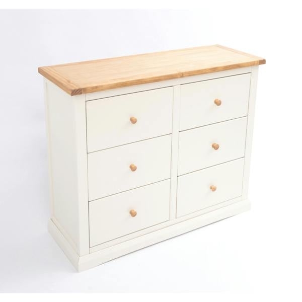 Cabinet Bits Castelli 6 Drawer Chest of Drawers Wood Knob