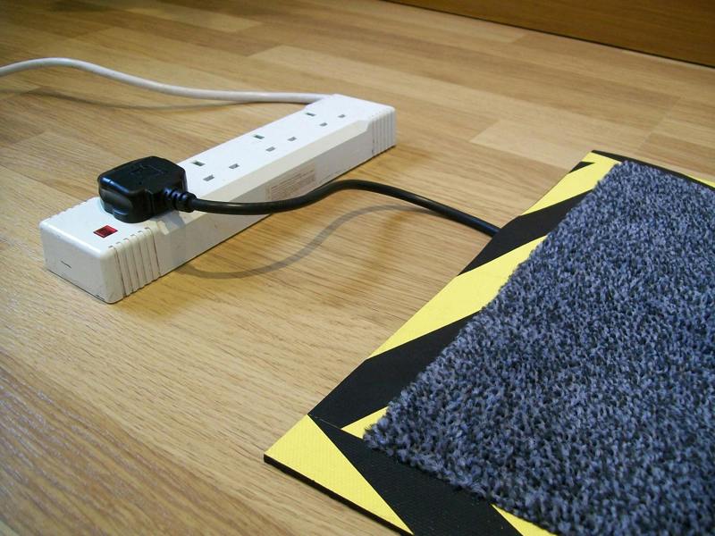 Floortex Doortex® Grey Kablemat - 40 x 120cm