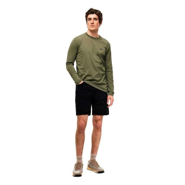 Boss Mens Classic Logo Regular T-Shirt - Dark Beige - 