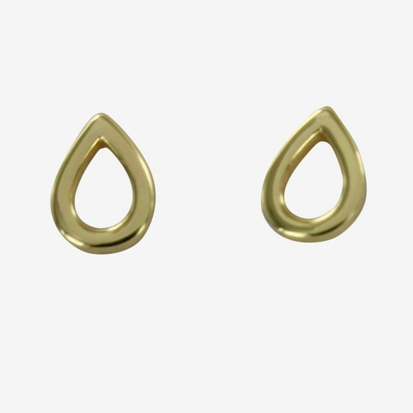 Tear Drop Sterling Silver Stud - Reeves & Reeves