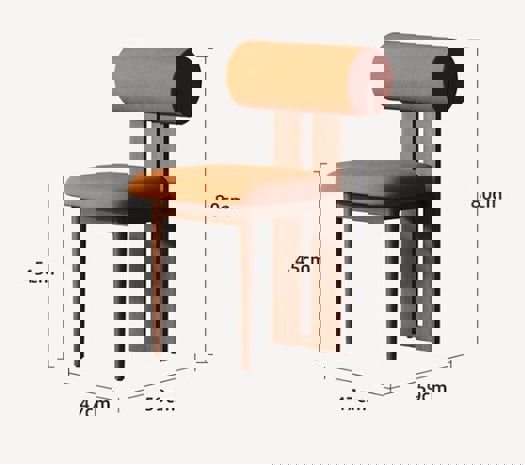 Maisie Dining Chair, Black Velvet x 4 Chairs / Set, For Clearance-Weilai Concept-Weilai Concept