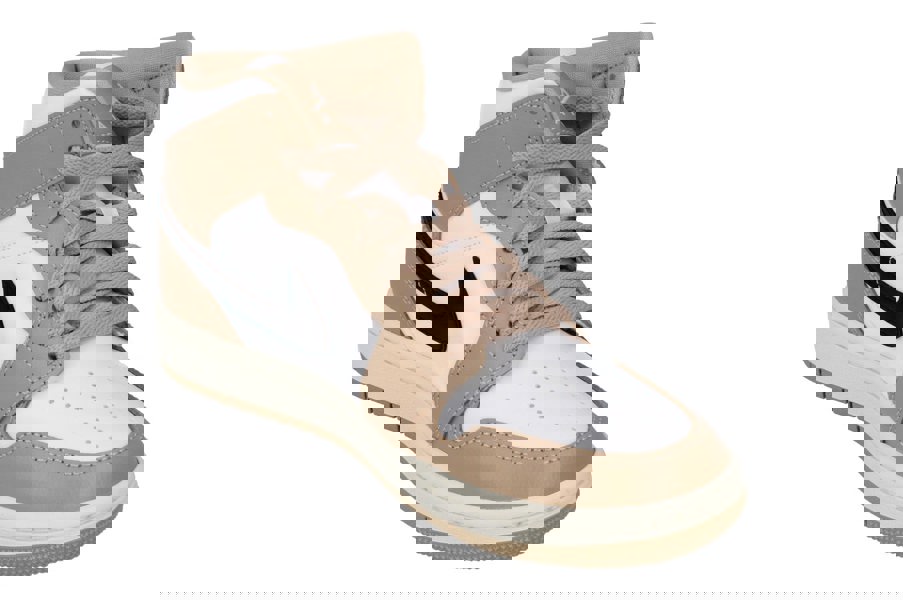 Nike Womens Air Jordan 1 Mid Trainers Bq6472 103 - Sail Black Desert 103 - Photo 3