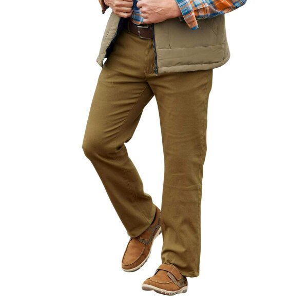 Atlas For Men Mens Plain Chinos - Light Brown