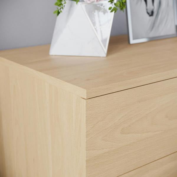 Vida Designs Riano 4 Drawer Chest, Black