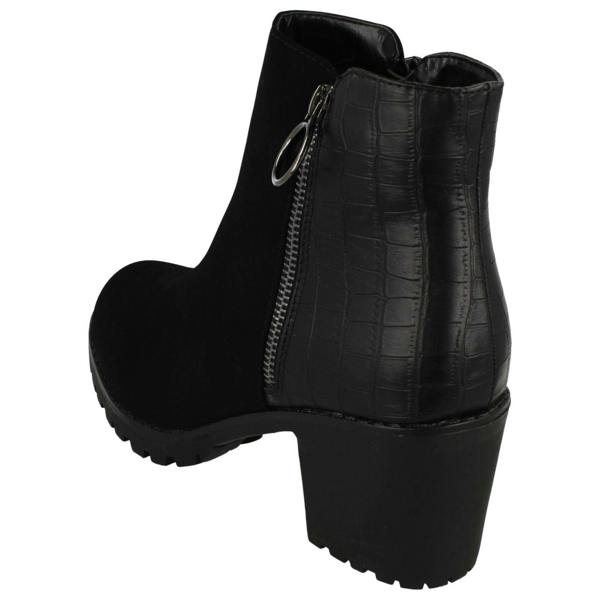 Spot On Ladies Spot On Ankle Boots