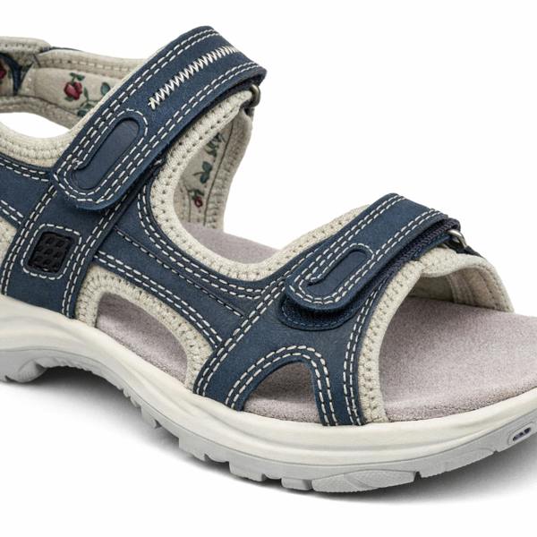 Mod Comfys JESS Ankle Strap Sandals   in  Blue