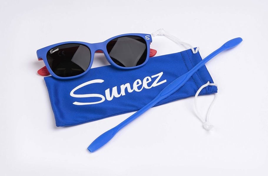 Suneez Kids Unbreakable UVA / UVB Blocking Sunglasses with Strap