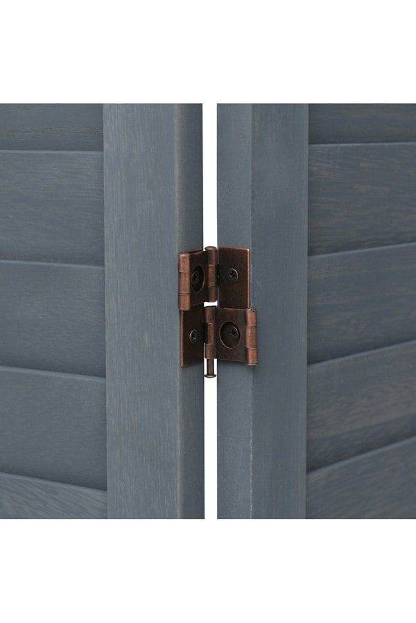 Living and Home H170*L240CM Folding Solid Wood Room Divider Privacy Screen for Home