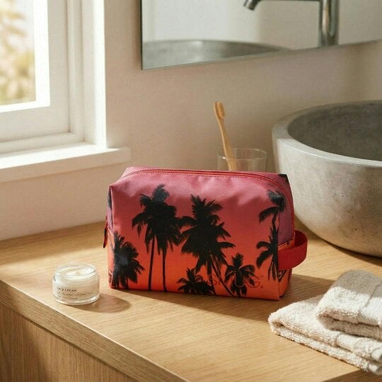 Wash Bag - Sunset Print