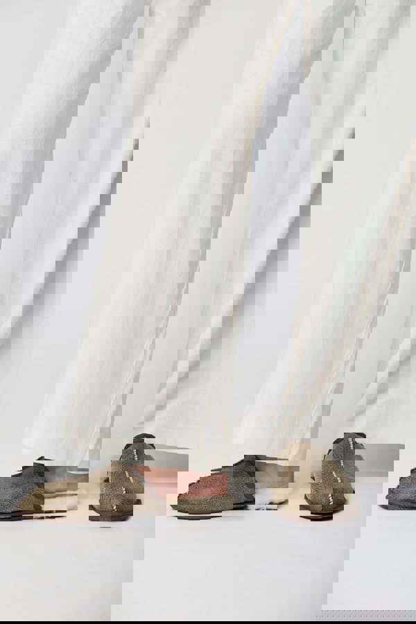 Mens Slipper Rustic Brown Nappa