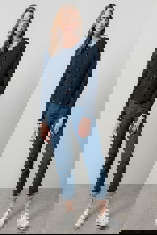 Lily & Me Daybreak Tapered Leg Jeans Blue