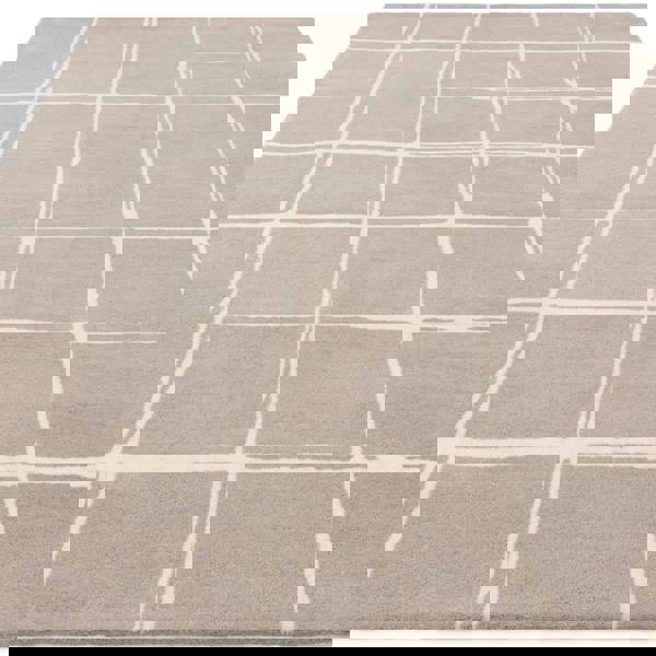 Asiatic Albany Grid Silver Rug