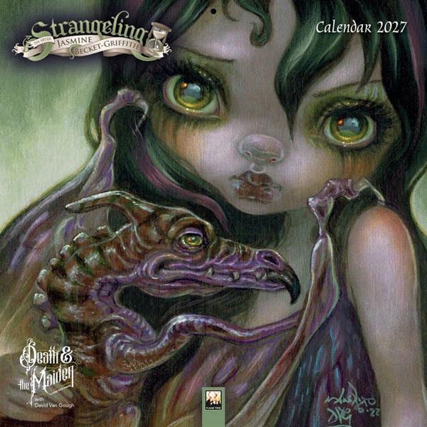 Jasmine Beckett Griffith, Strangeling Calendar 2027, Wall Calendars, Month To View, Art, Gift
