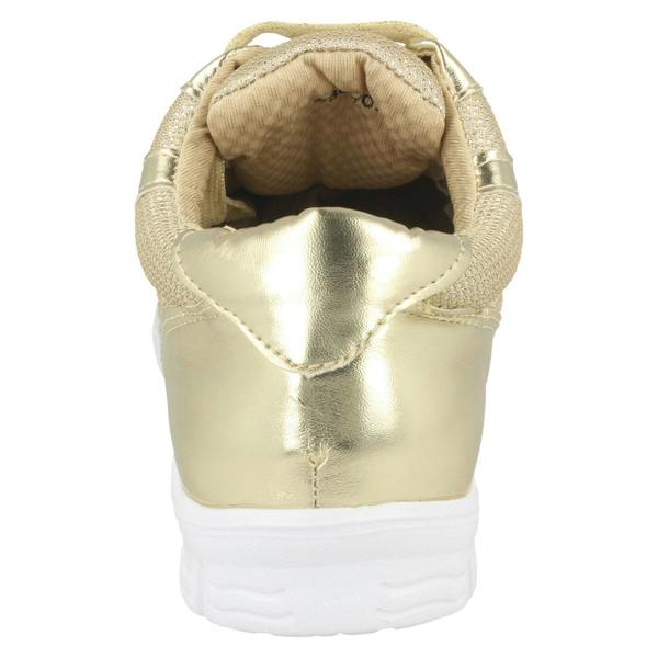 Spot On Ladies Waves Lace Up Trainers