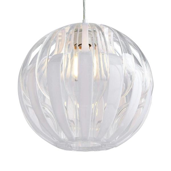 Pagazzi Lighting Bimber White Easy-Fit Pendant Shade