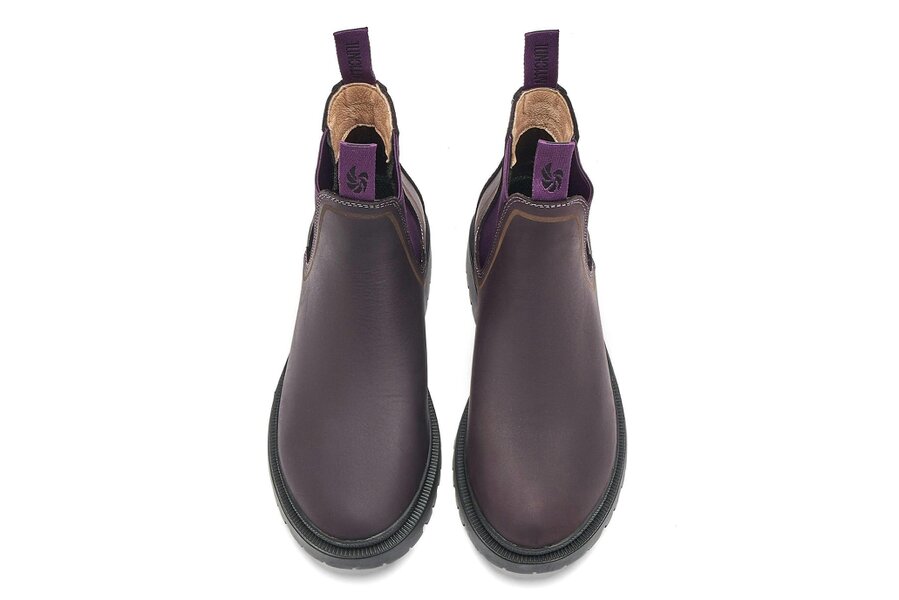 AMMONITE Women's Water-Resistant Chelsea Boots | Amethyst Purple