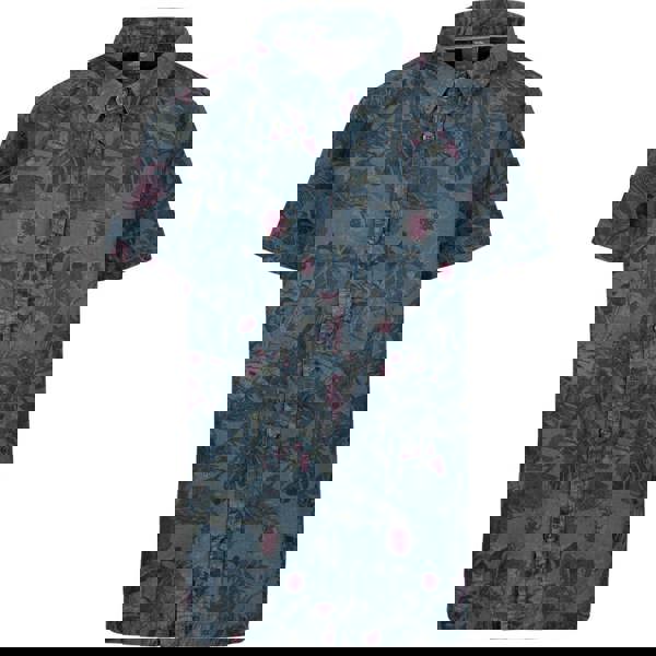 Trespass Boys Bizarr Casual Shirt - Navy Print