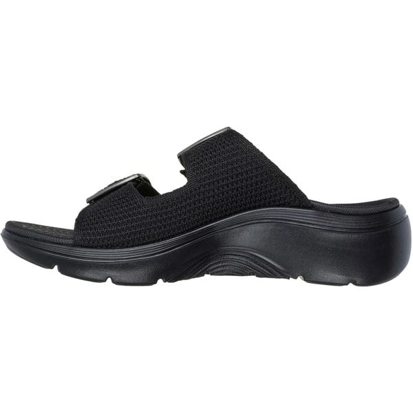 Skechers Go Walk Arch Fit 2.0 Destined Textile Women's Black Sandals