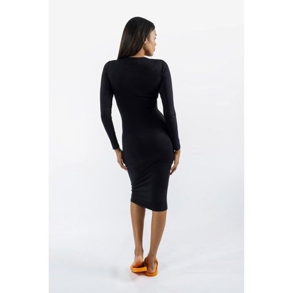 Juicy Couture Dizzie Modal Women's Black Casual Dress