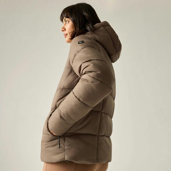 Regatta Womens/Ladies Eyre Padded Jacket - Mocha - 