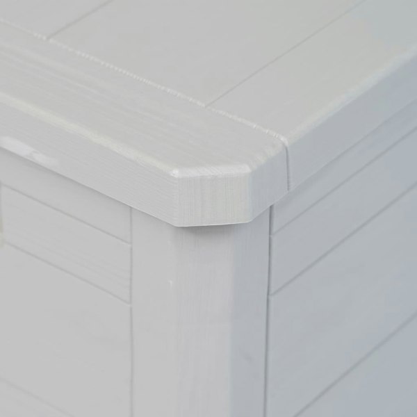 Berkfield Garden Storage Box 280 L Light Grey