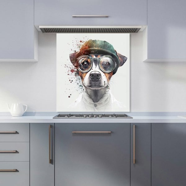 Warren Reed - Designer Jack Russell Terrier Dog Splashart Kitchen Splashback