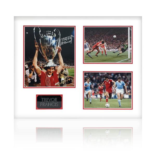 Trevor Francis Signed Nottingham Forest Deluxe Mount