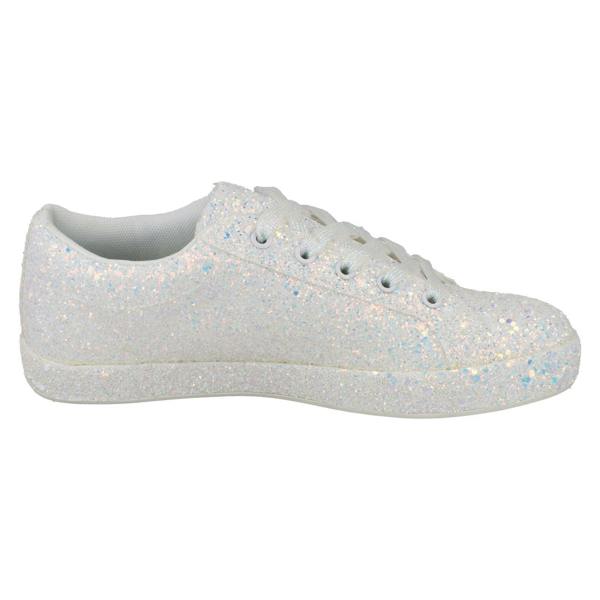 Spot On Ladies Spot On Glitter Trainers F7100